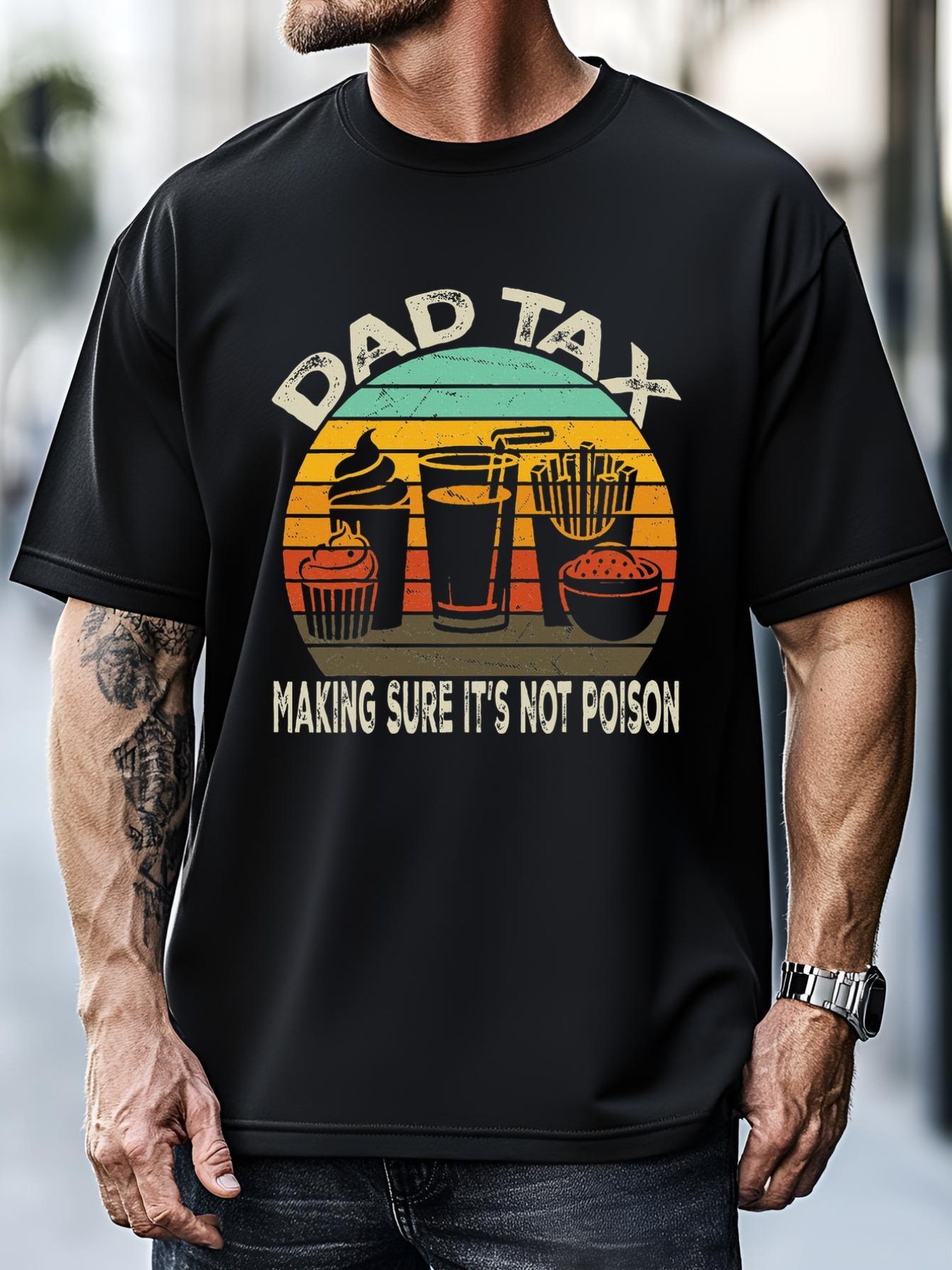 Unisex Dad Tax Making Sure ItS Not Fathers Day Dad Tax T-Shirt