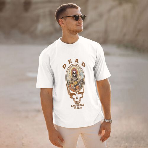 Men's Dead Las Vegas 100% Cotton T-Shirt-pod4team