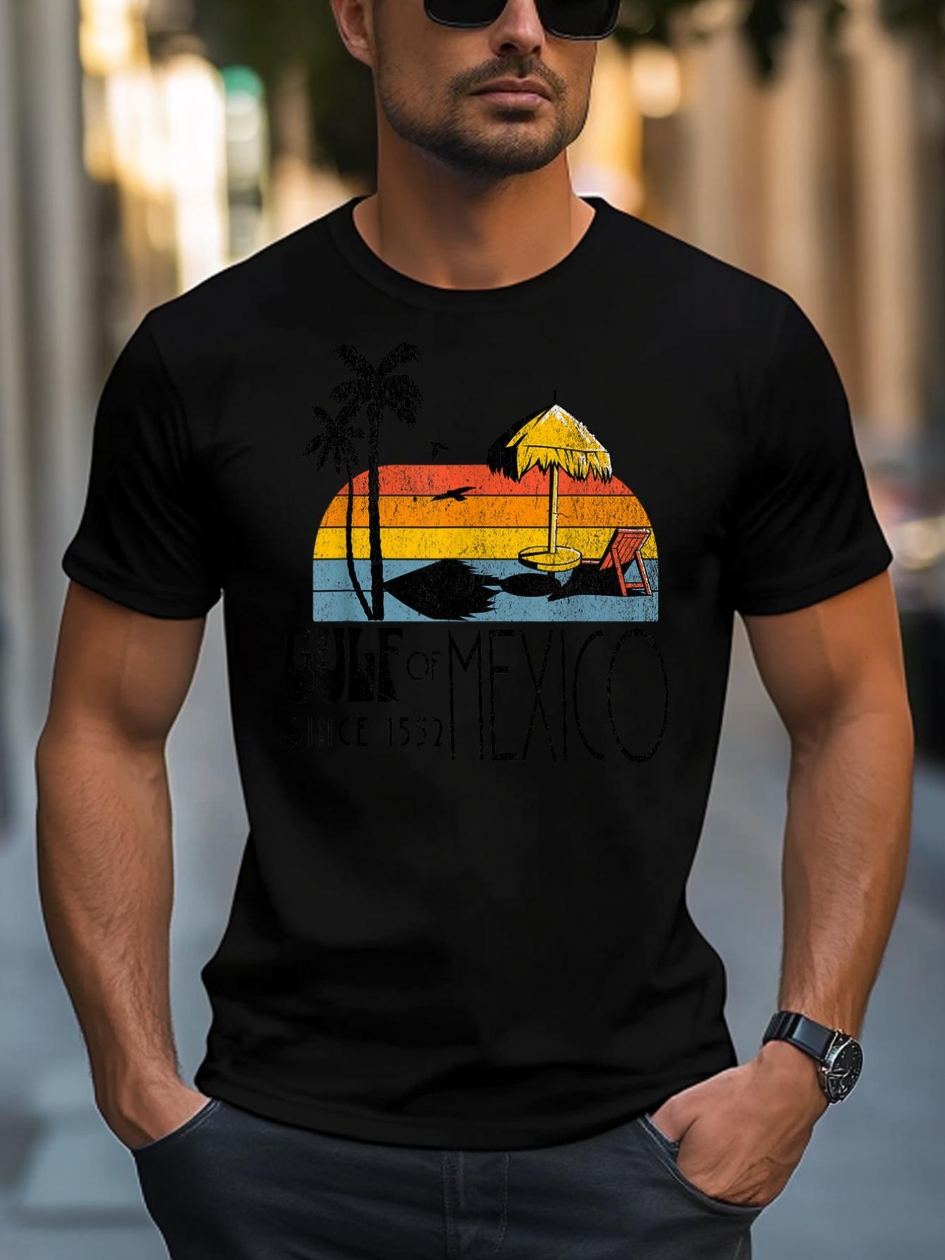 Unisex Funny Gulf Of Mexico Since 1552 World Geography T-Shirt