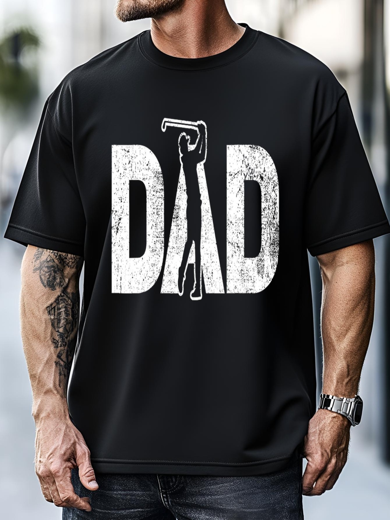 Unisex Dad Golf Daddy Golfer Gift For Father's Day T-Shirt