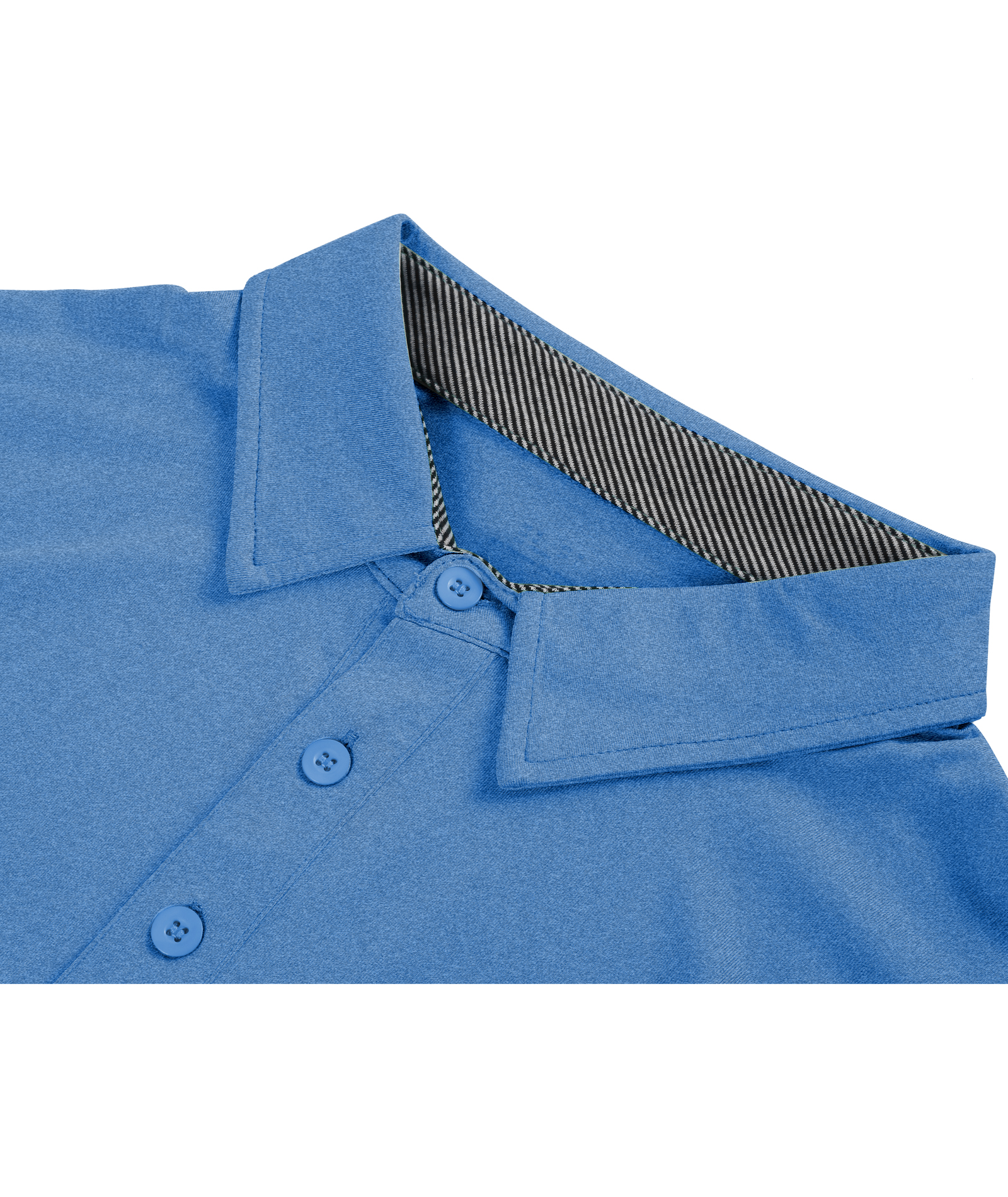 Men's Moisture Wicking Solid Color Polo Shirt