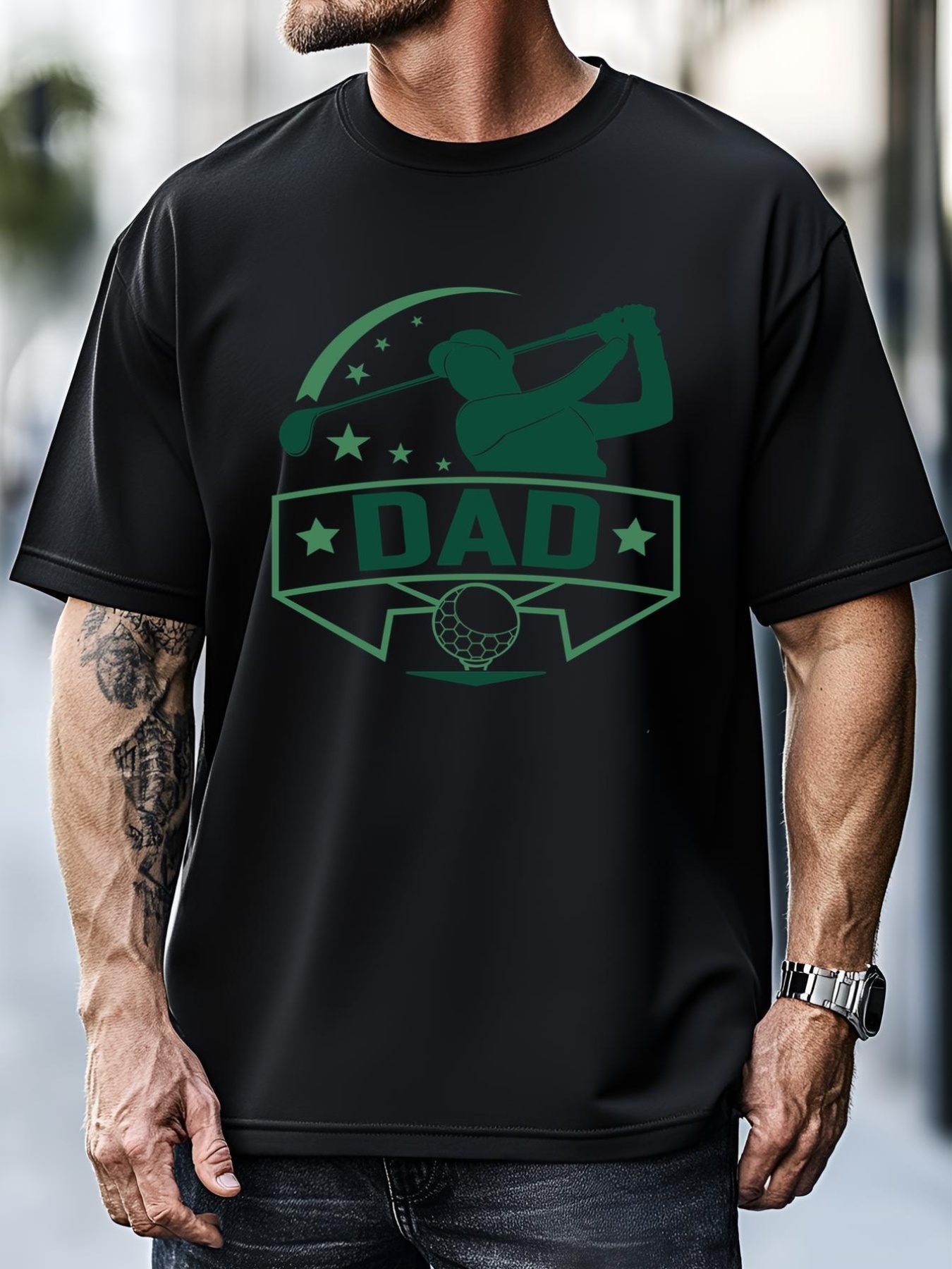 Unisex Golf Dad Funny Golf Lover Gift For Dad Father's Day T-Shirt