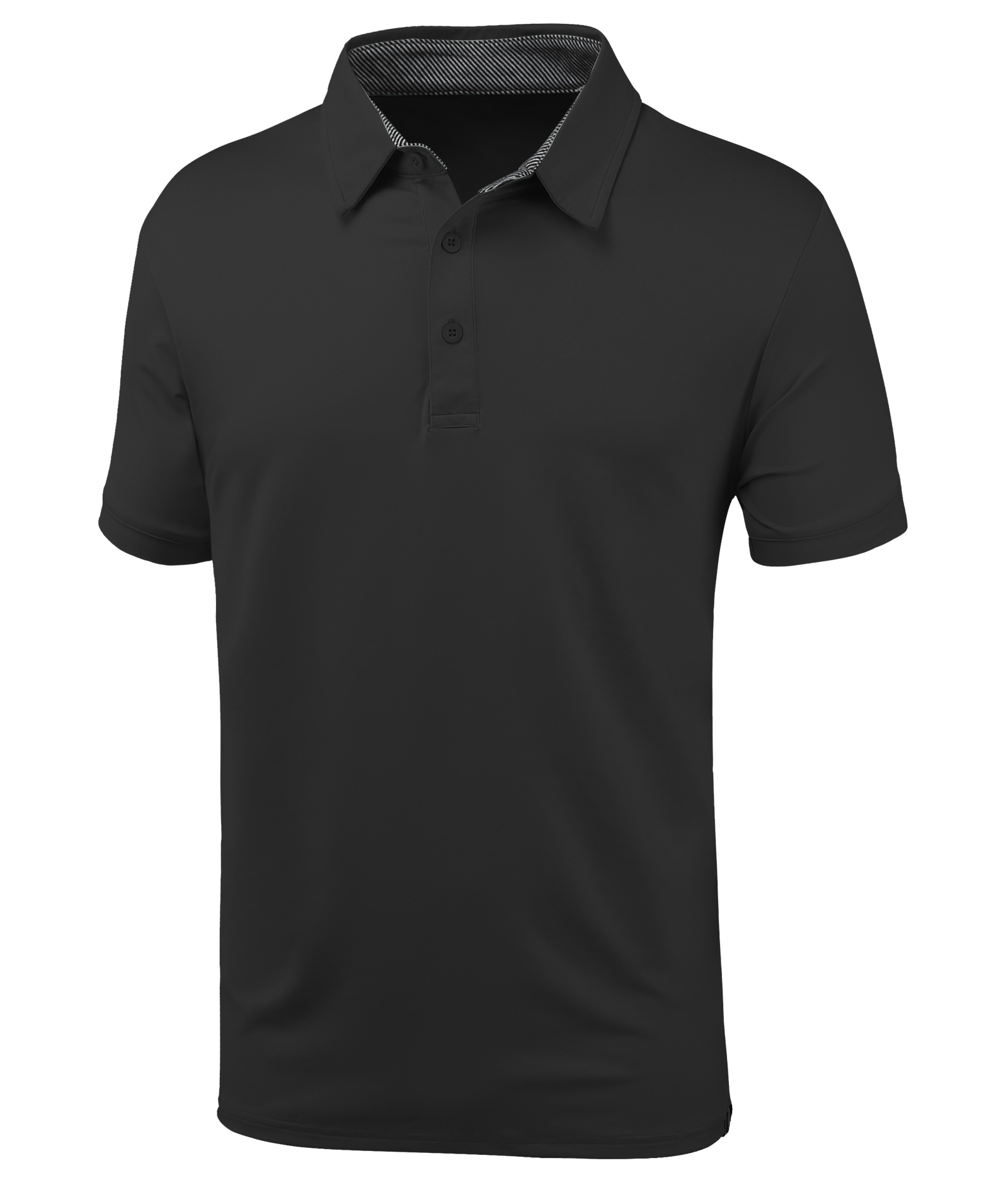 Men's Moisture Wicking Solid Color Polo Shirt