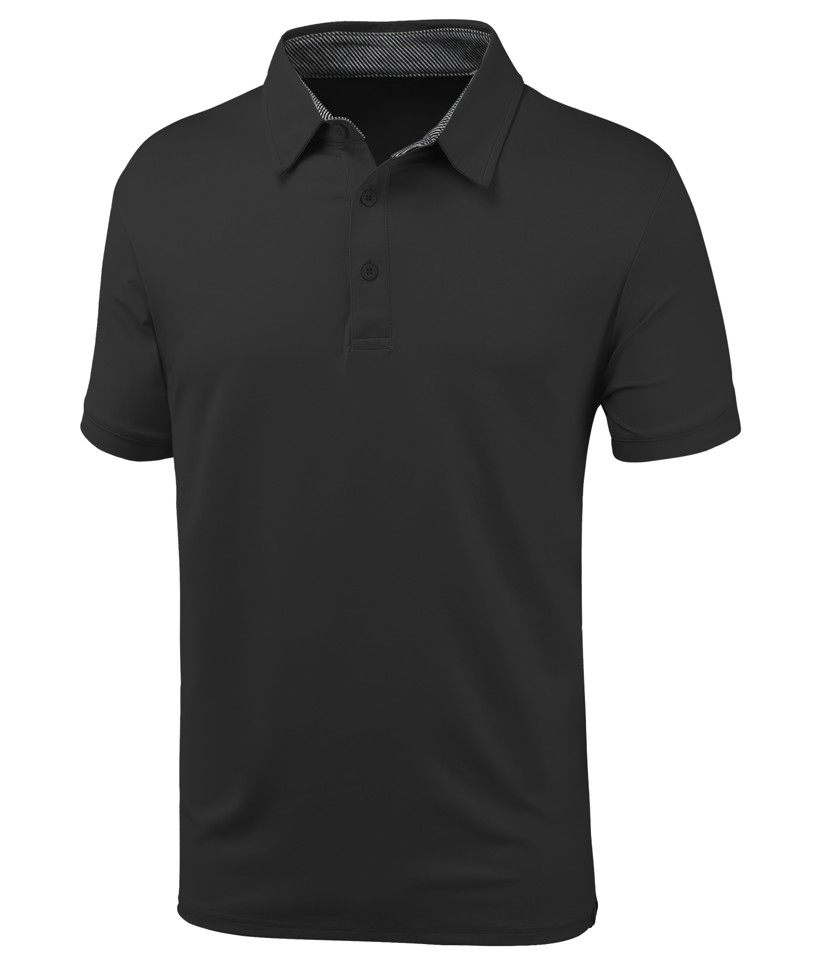 Men's Moisture Wicking Solid Color Polo Shirt