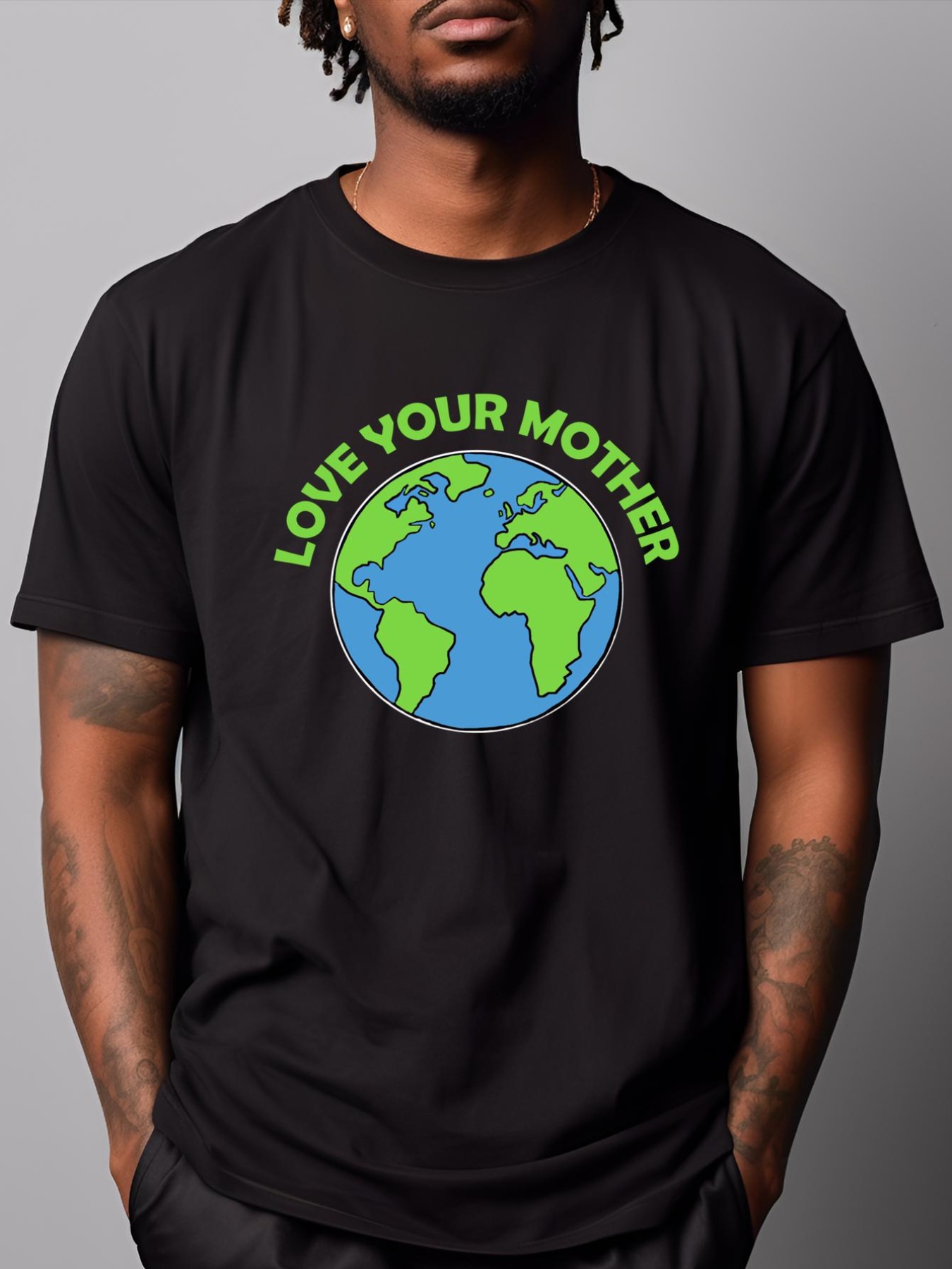 Unisex Mother Earth Gift Love Your Mother Gift T-shirt