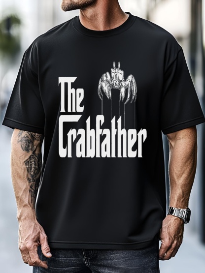 Unisex Crab Fishing Dad The Crabfather T-Shirt