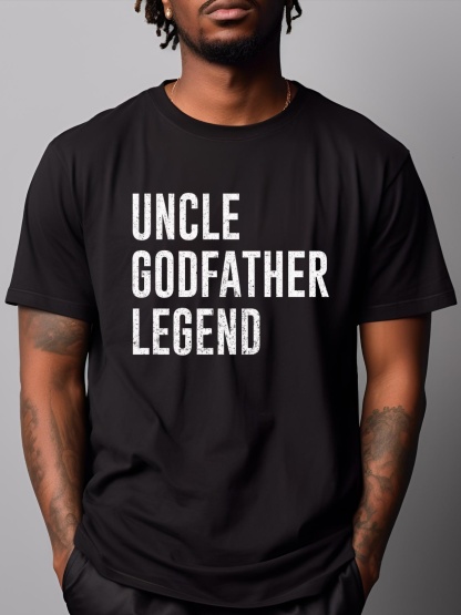 Unisex Uncle Godfather Legend For A Favorite Uncle Family Baptism T-Shirt