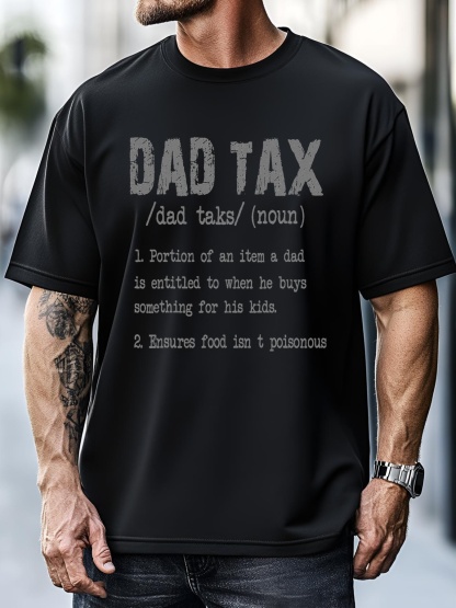 Unisex Vintage Dad Tax Definition Funny FatherS Day T-Shirt