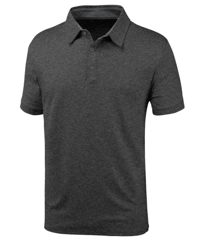 Men's Moisture Wicking Solid Color Polo Shirt