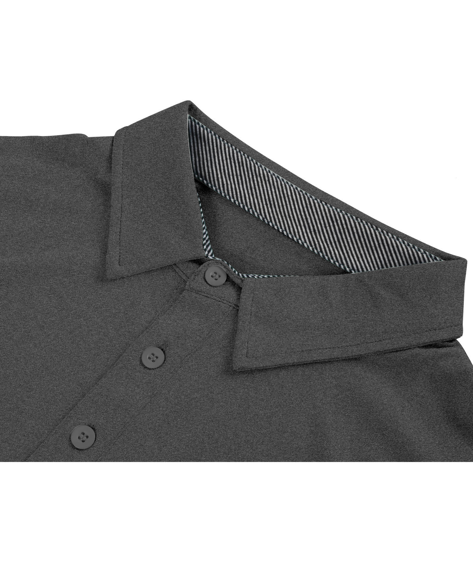 Men's Moisture Wicking Solid Color Polo Shirt