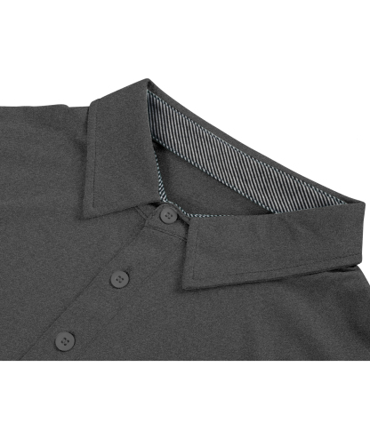 Men's Moisture Wicking Solid Color Polo Shirt