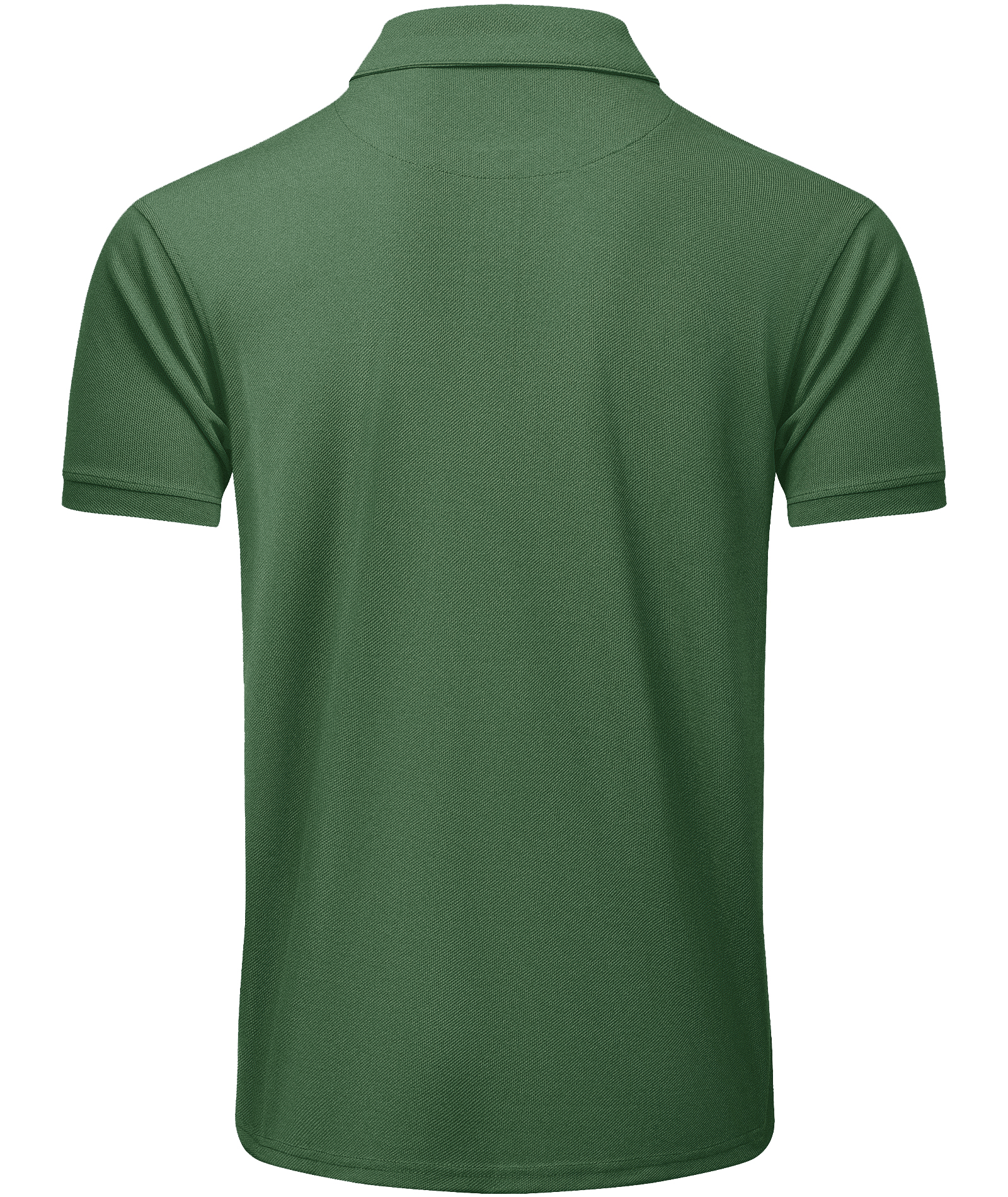 Men's Solid Color Button Up Polo Shirt