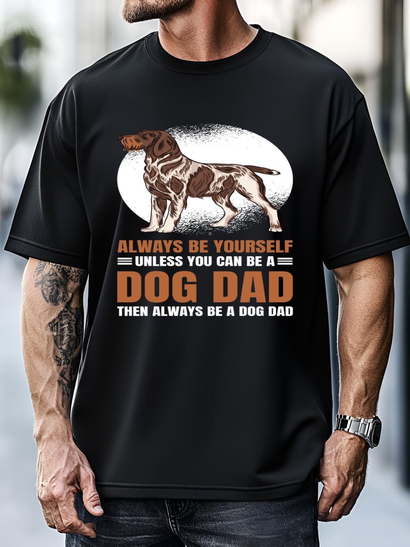 Unisex Dog Dad For Fathersday Ll Father Gift T-Shirt