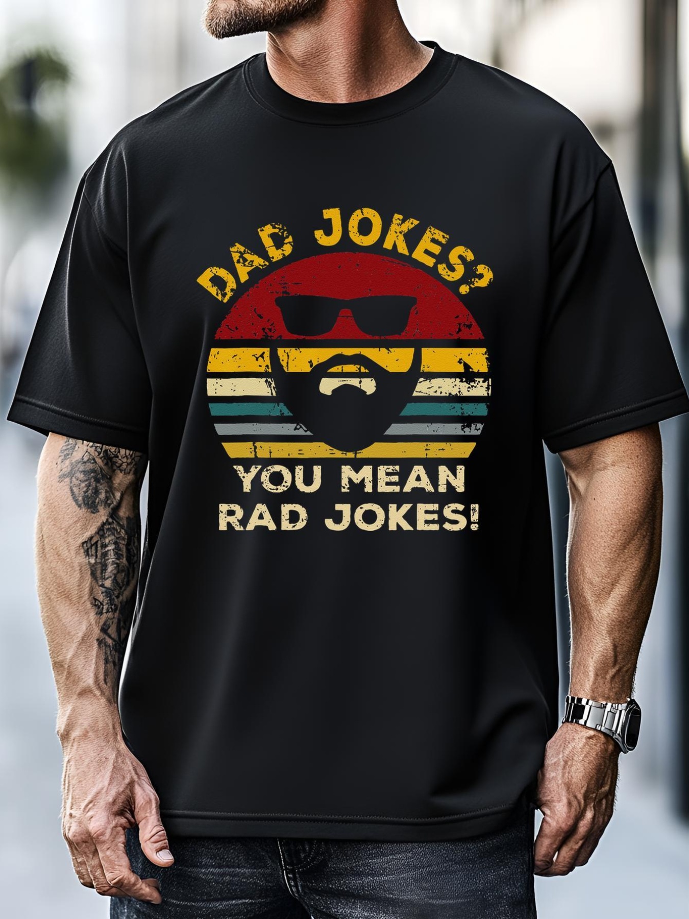 Unisex Vintage Dad Jokes You Mean Rad Jokes Funny Father Day Gifts Gift T-Shirt