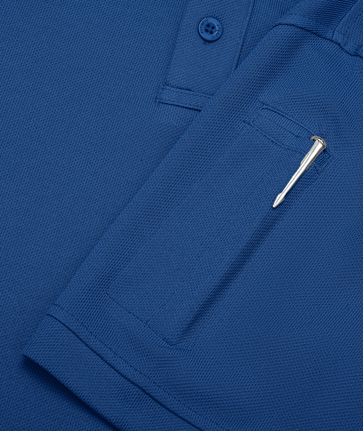 Men's Solid Color Button Up Polo Shirt