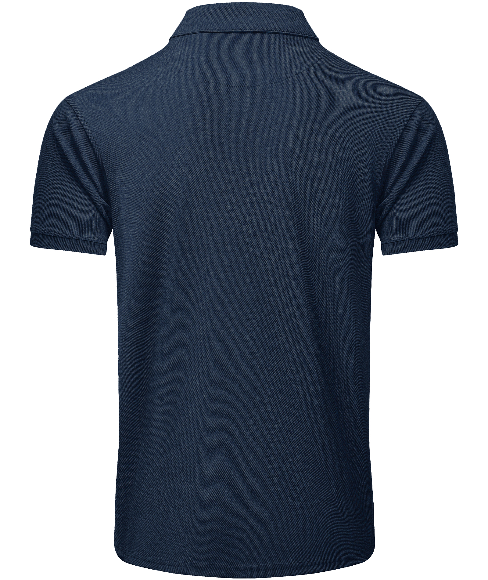 Men's Solid Color Button Up Polo Shirt