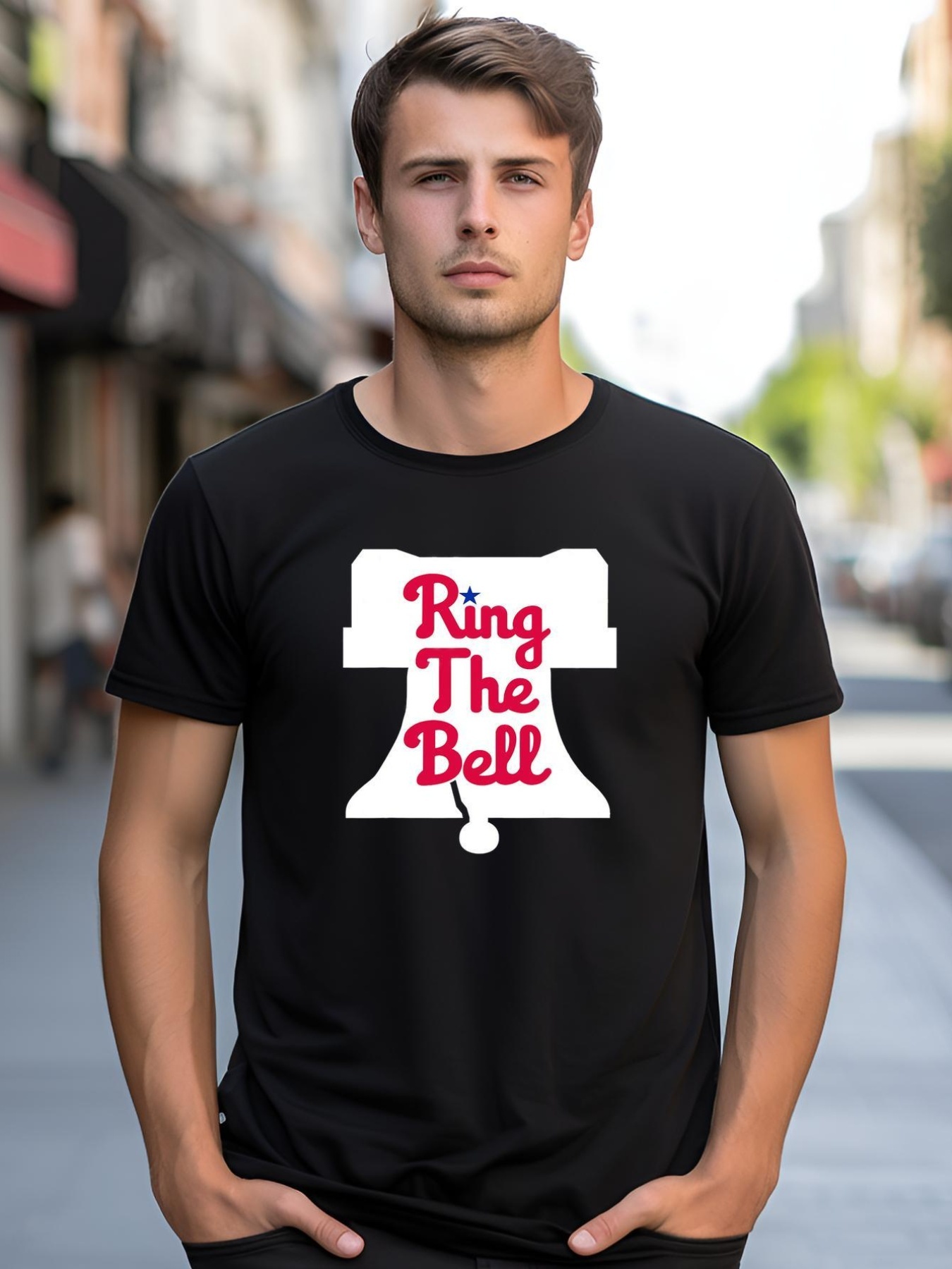 Unisex Vintage Philly Ring The Bell Philadelphia Baseball Christmas shirt  Graphic Tee