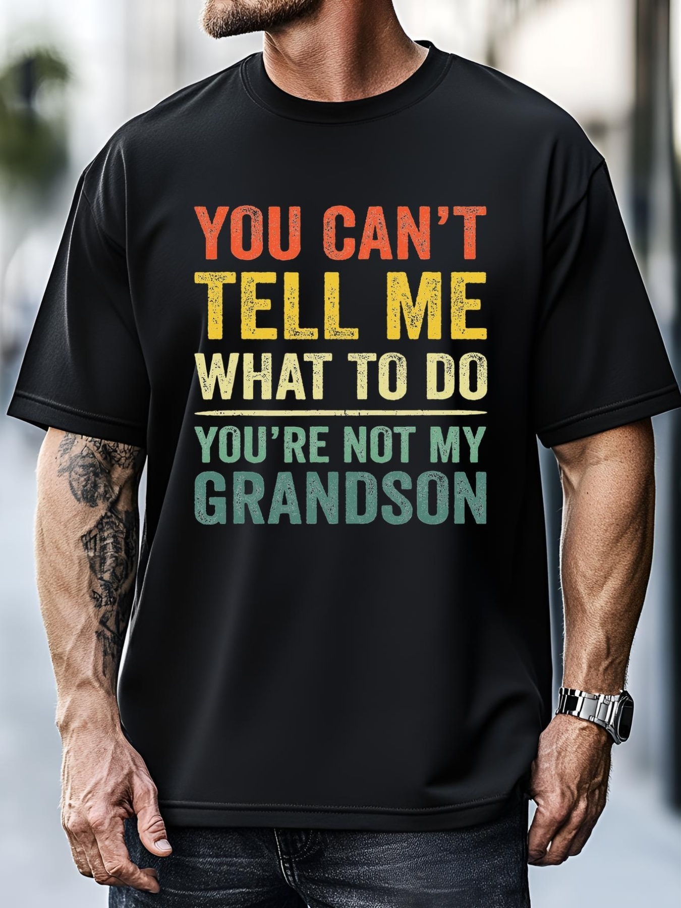 Unisex Grandpa Gift For Grandfather Papa Dad Poppy Papi T-Shirt