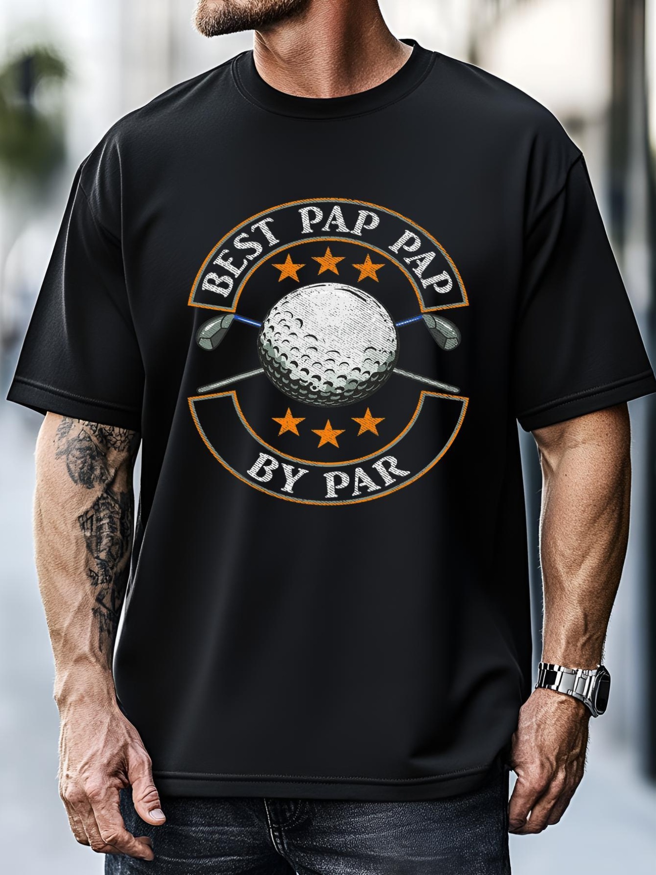 Unisex Best Pap Pap By Par Golf Lover Sports Fathers Day T-Shirt