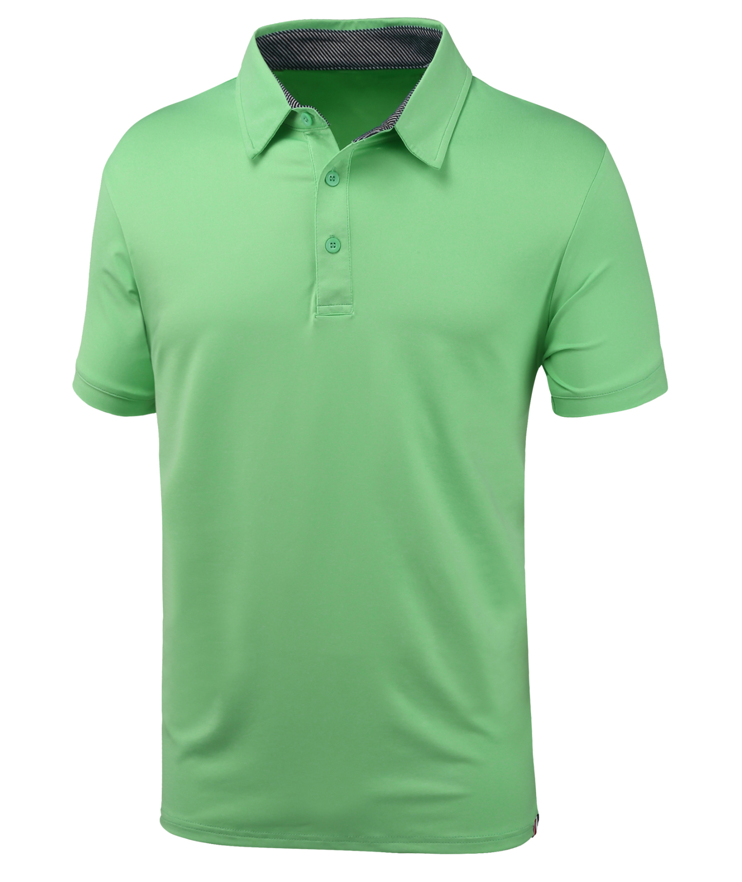 Men's Moisture Wicking Solid Color Polo Shirt