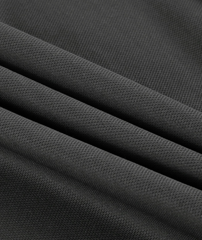 Men's Dri-fit Solid Color Zip Up Pocket Polo Shirt