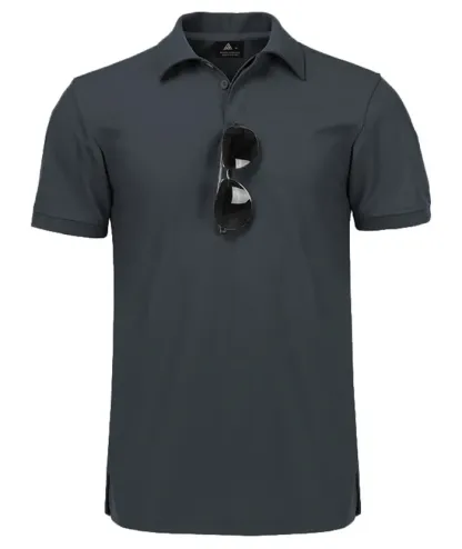Men's Solid Color Golf Polo Shirt