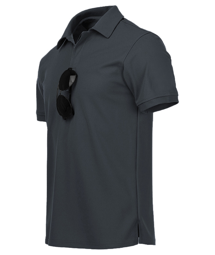 Men's Solid Color Golf Polo Shirt