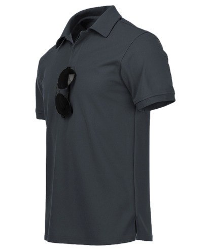 Men's Solid Color Golf Polo Shirt