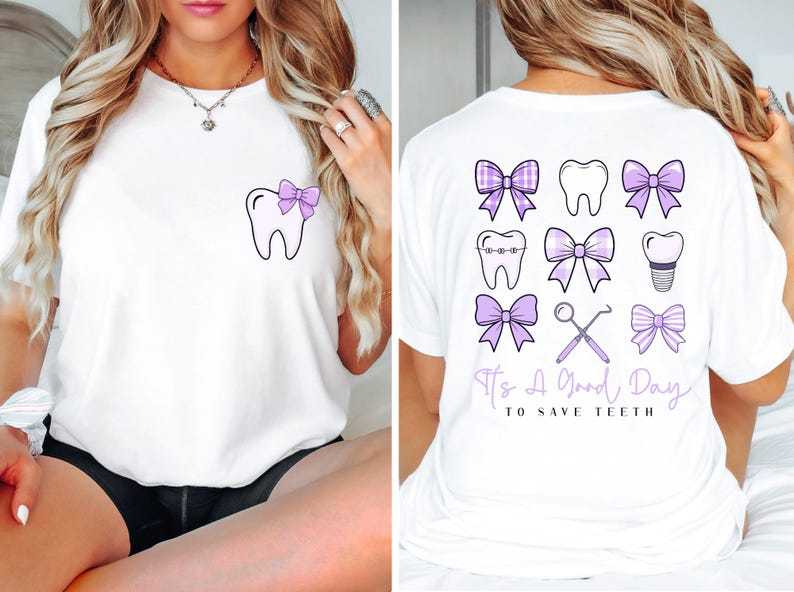 Unisex It's A Good Day To Save Teeth 100% Cotton Graphic Tee