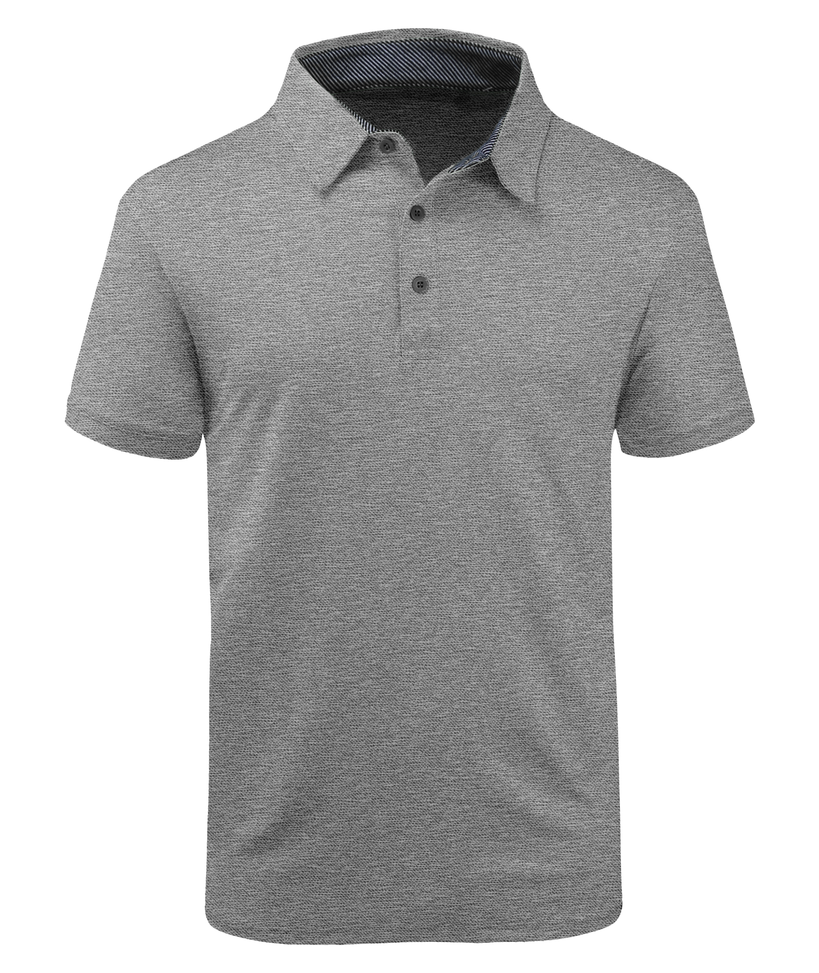 Men's Moisture Wicking Solid Color Polo Shirt