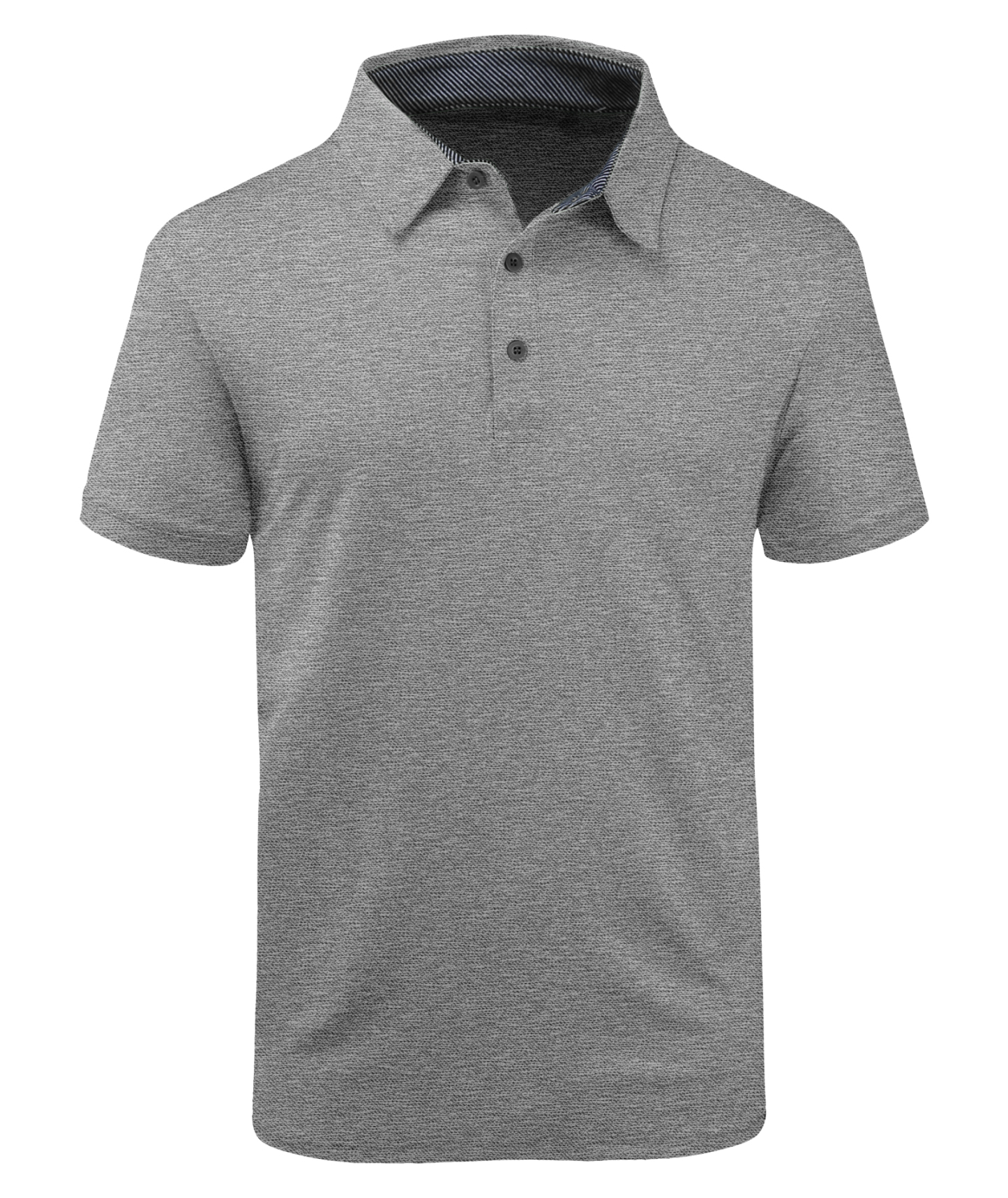 Men's Moisture Wicking Solid Color Polo Shirt