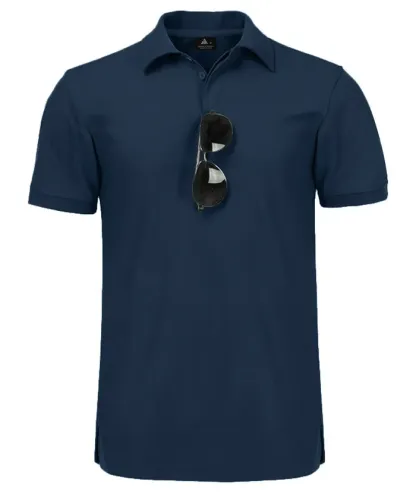 Men's Solid Color Golf Polo Shirt