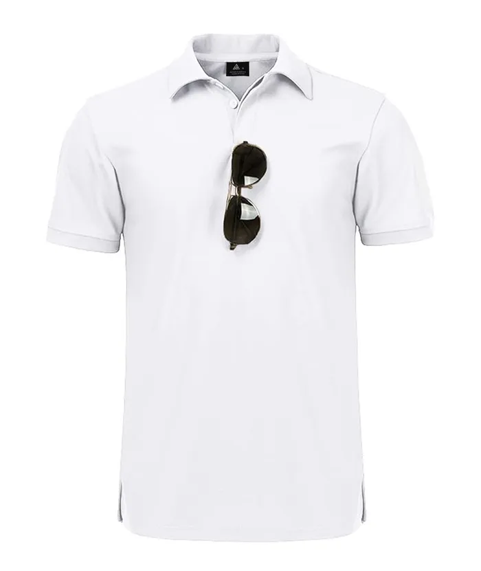 Men's Solid Color Golf Polo Shirt