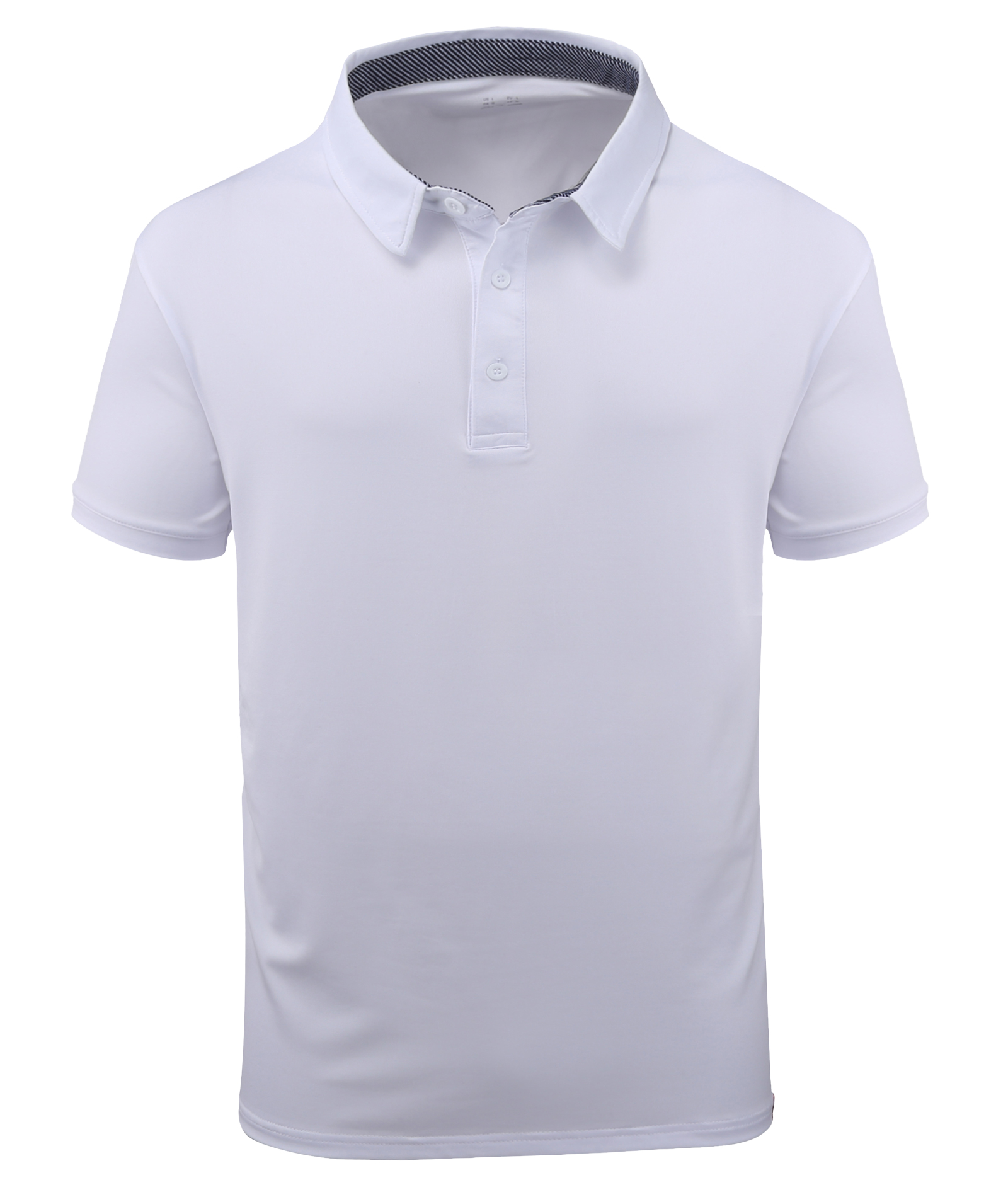 Men's Moisture Wicking Solid Color Polo Shirt