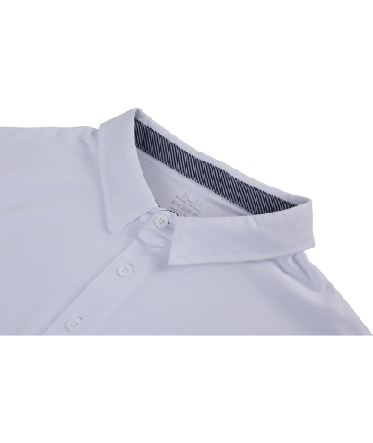 Men's Moisture Wicking Solid Color Polo Shirt