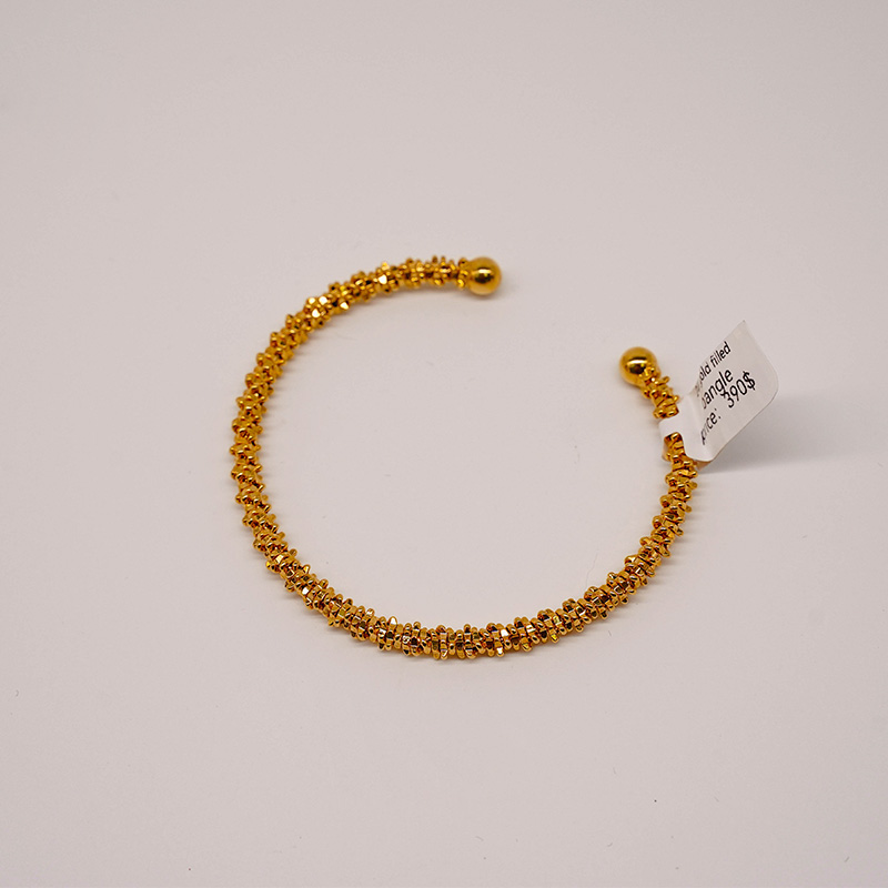 T42Fashion Trendy Simple Bangle,Daily Clothing Decor,All-match Jewelry for Birthday Gift