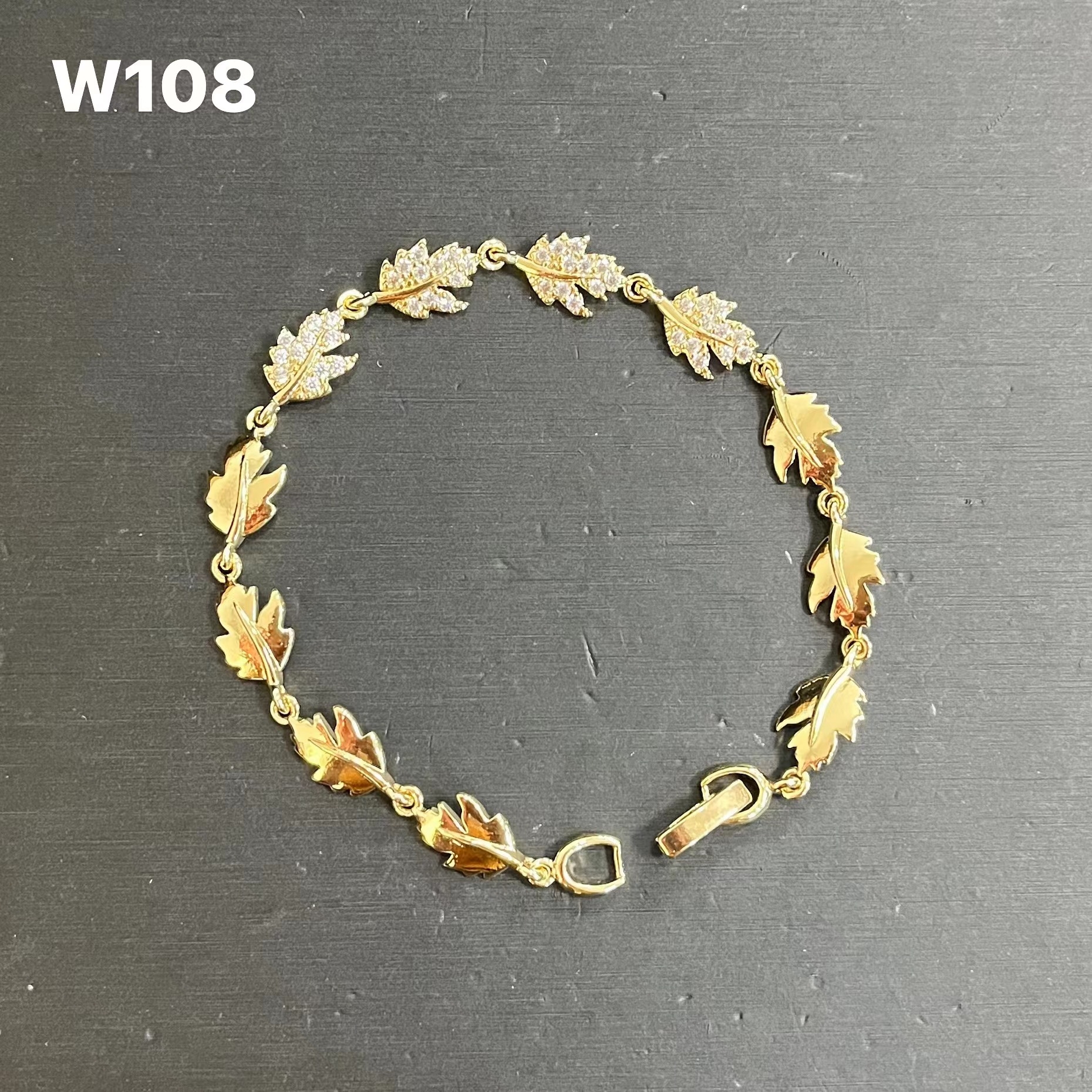 w108 Fashion Trendy Simple Bracelet,Daily Clothing Decor,All-match Jewelry for Birthday Gift