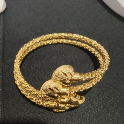 T4Fashion Trendy Simple Bangle,Daily Clothing Decor,All-match Jewelry for Birthday Gift