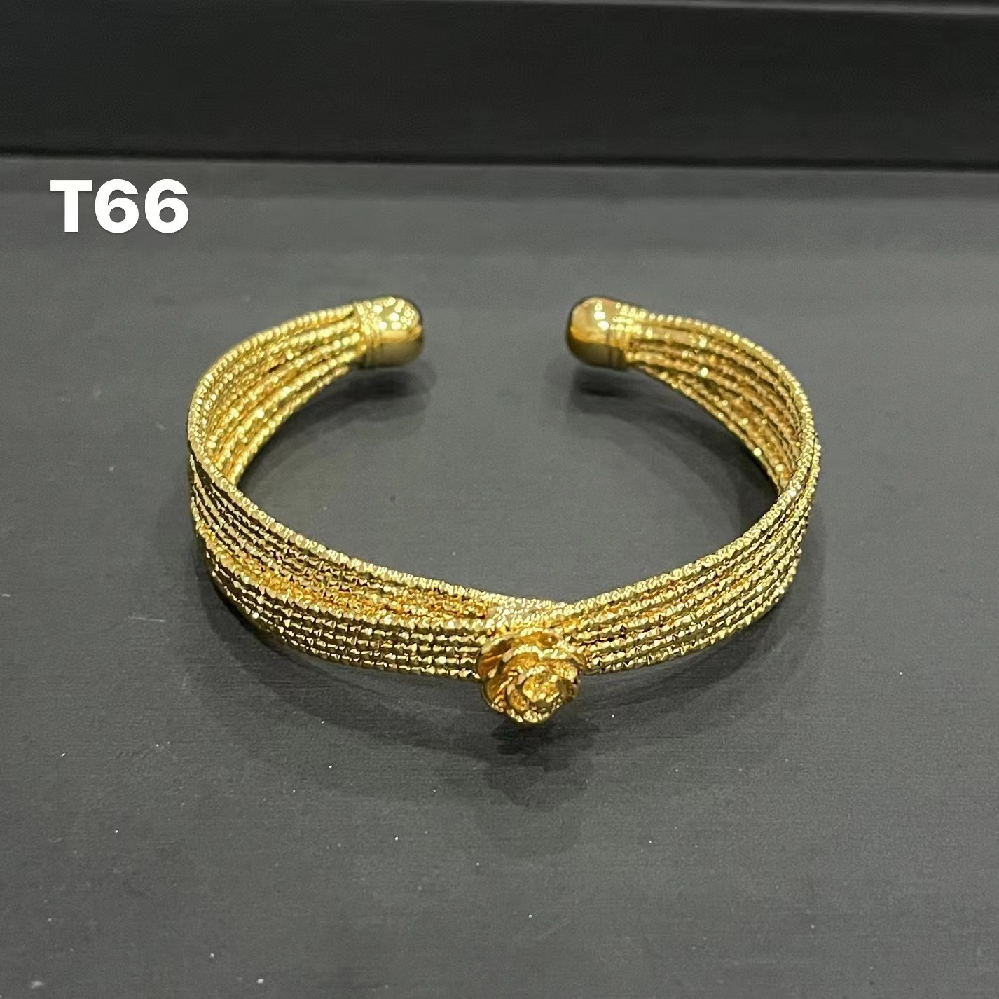 T66Fashion Trendy Simple Bangle,Daily Clothing Decor,All-match Jewelry for Birthday Gift