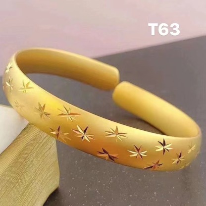 T63Fashion Trendy Simple Bangle,Daily Clothing Decor,All-match Jewelry for Birthday Gift