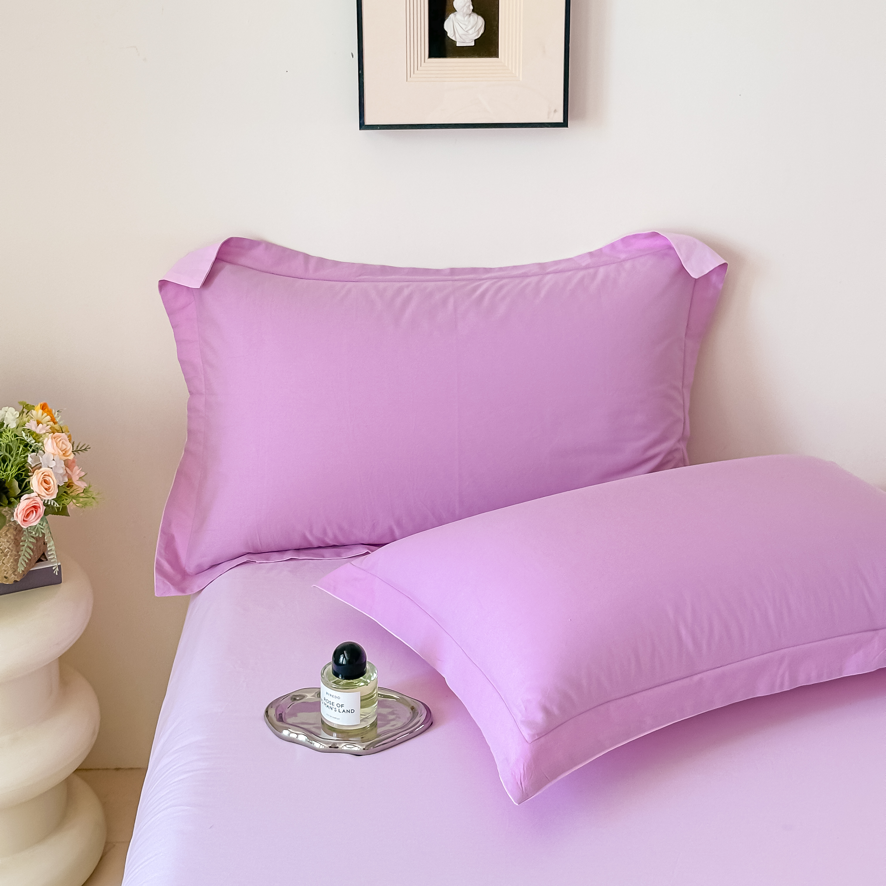 Purple Reversible Pure Cotton Complete Sets