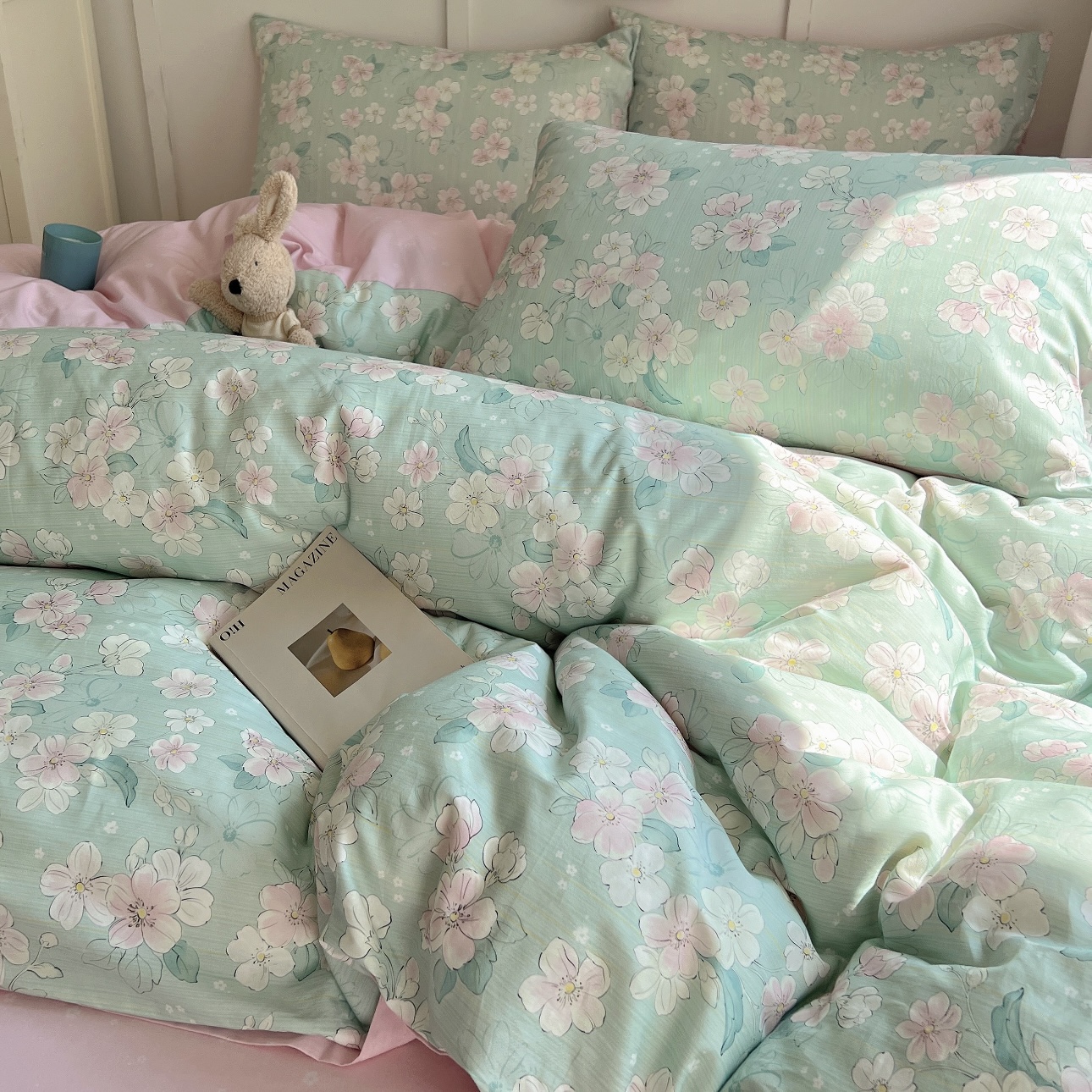 Block Floral Pure Cotton Complete Sets