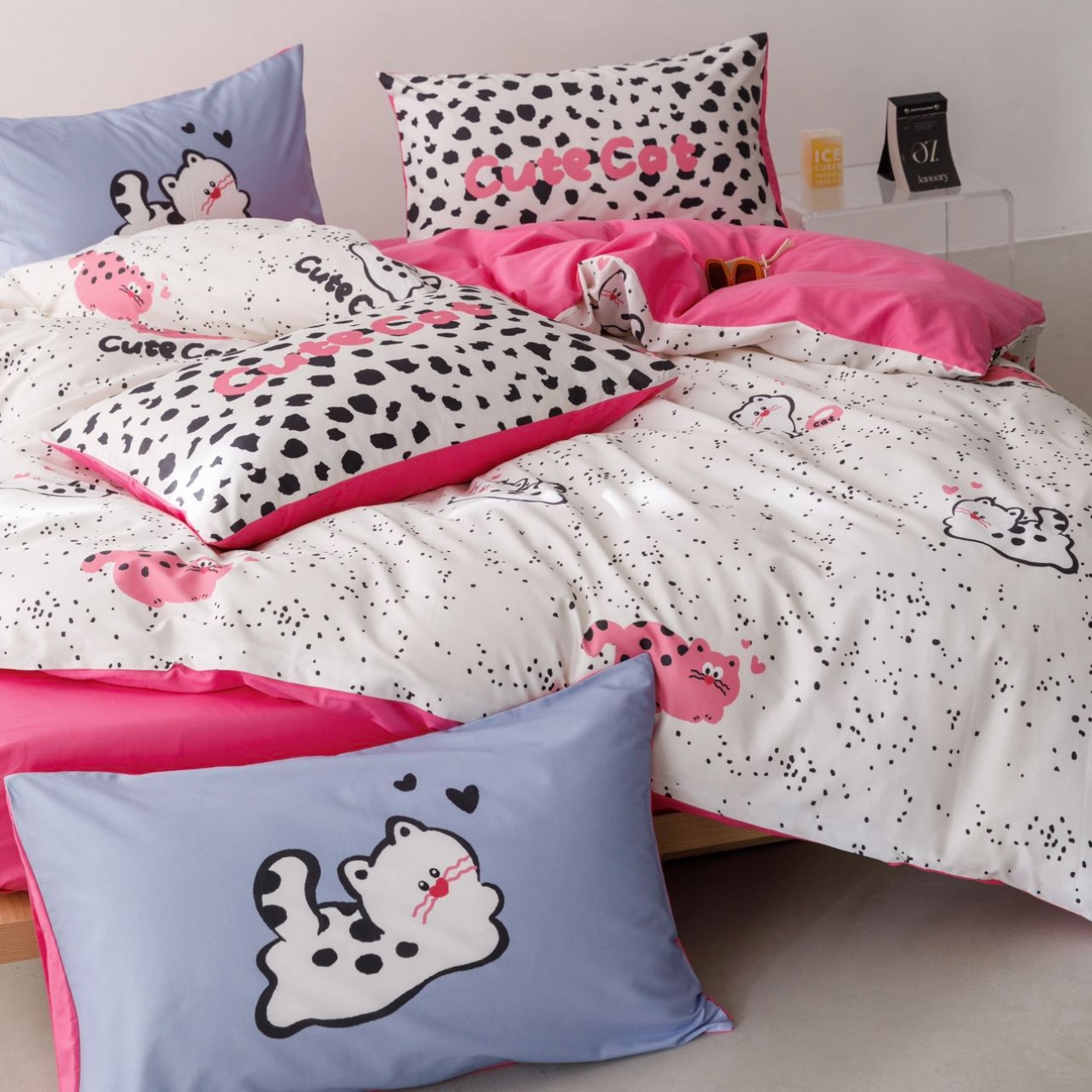 Cute Cat Pure Cotton Complete Sets