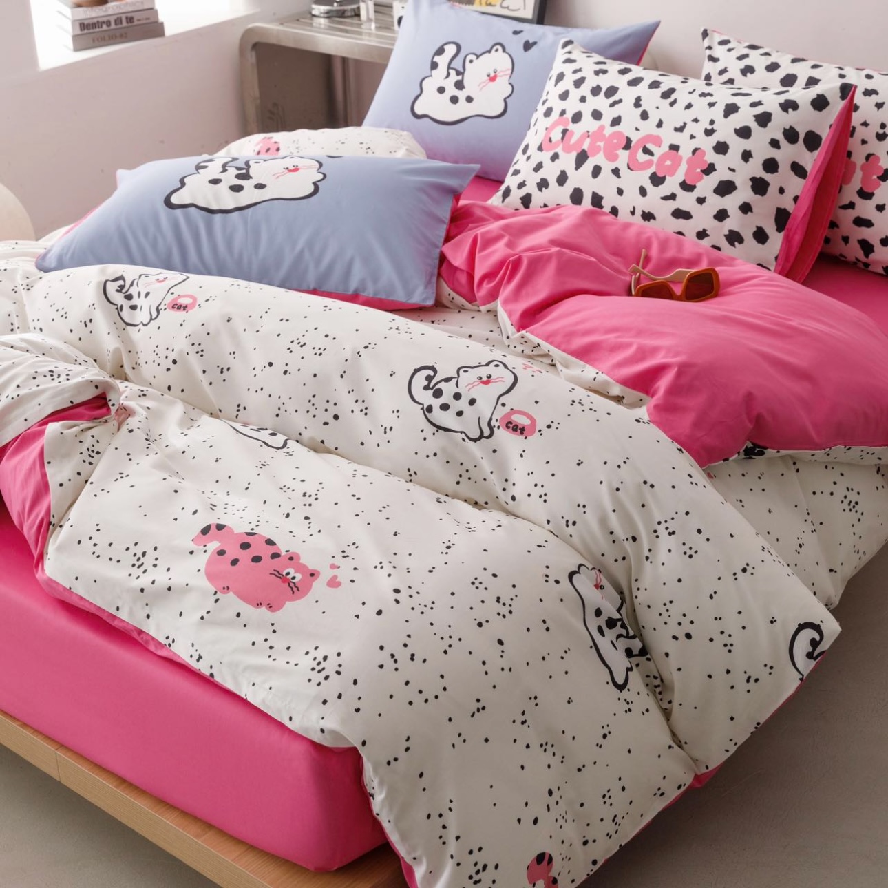Cute Cat Pure Cotton Complete Sets