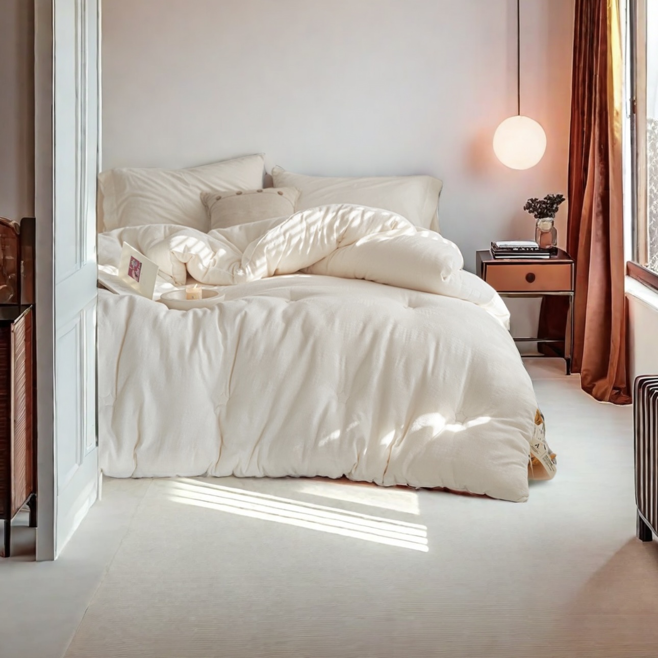 Soybean Fiber Soft Touch Washable Duvet, 10.5 Tog