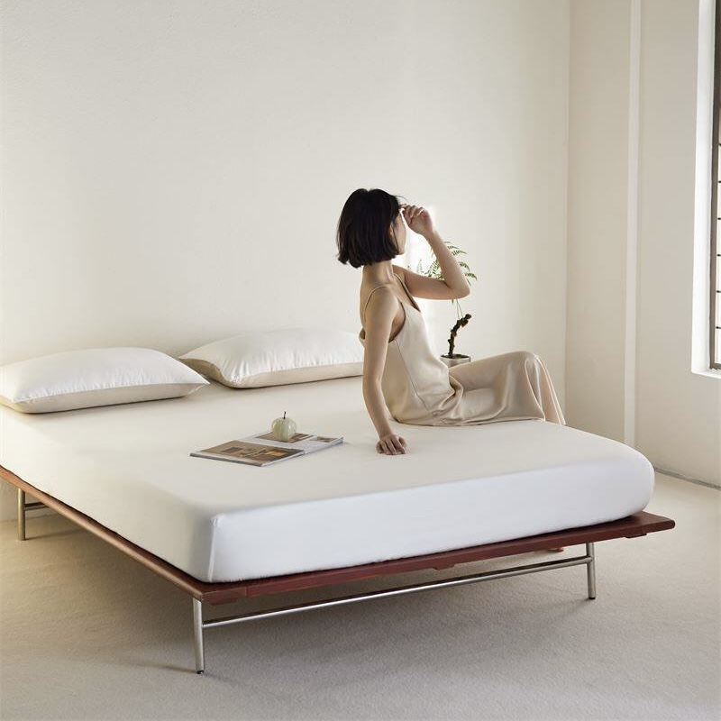 Tencel Fitted Sheet, White