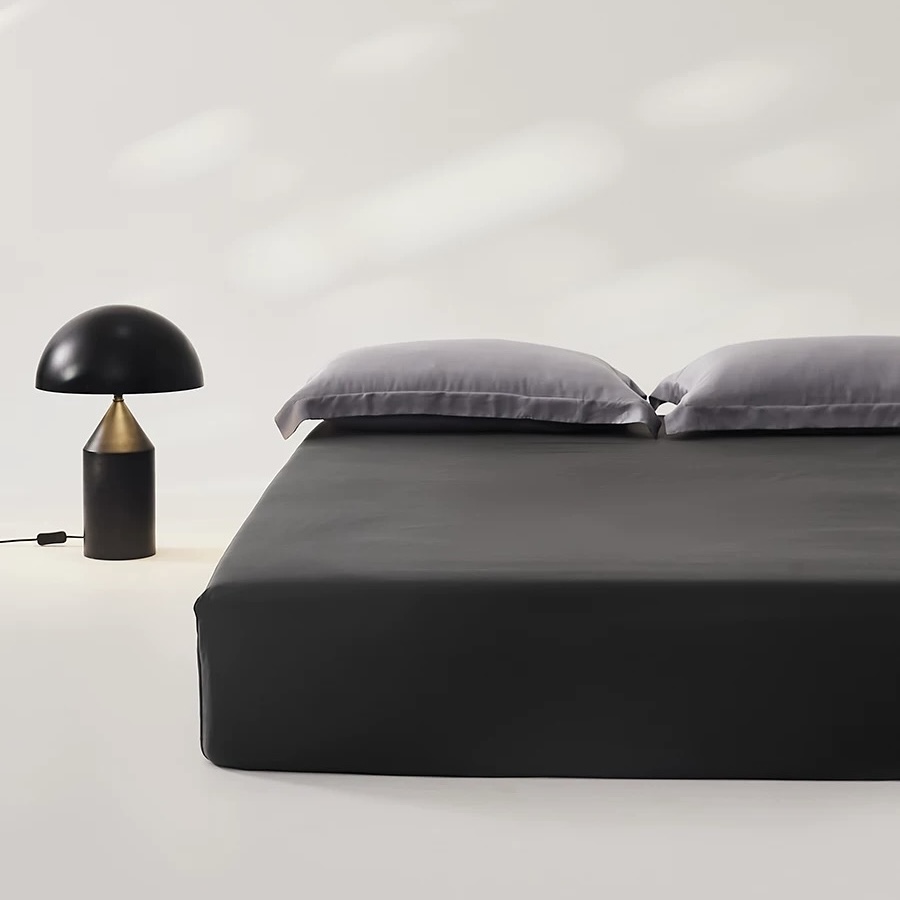 Tencel Fitted Sheet, Black