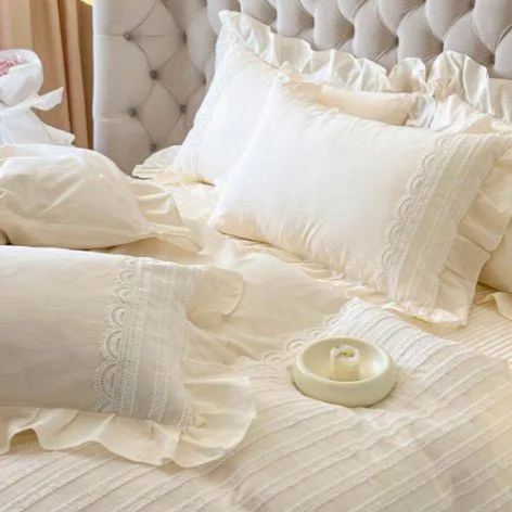 Chiffon Lace Pure Cotton Complete Sets