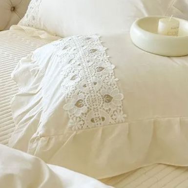 Chiffon Lace Pure Cotton Complete Sets
