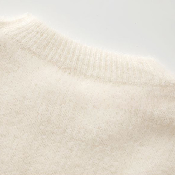 Men's casual round neck knitted long-sleeved sweater